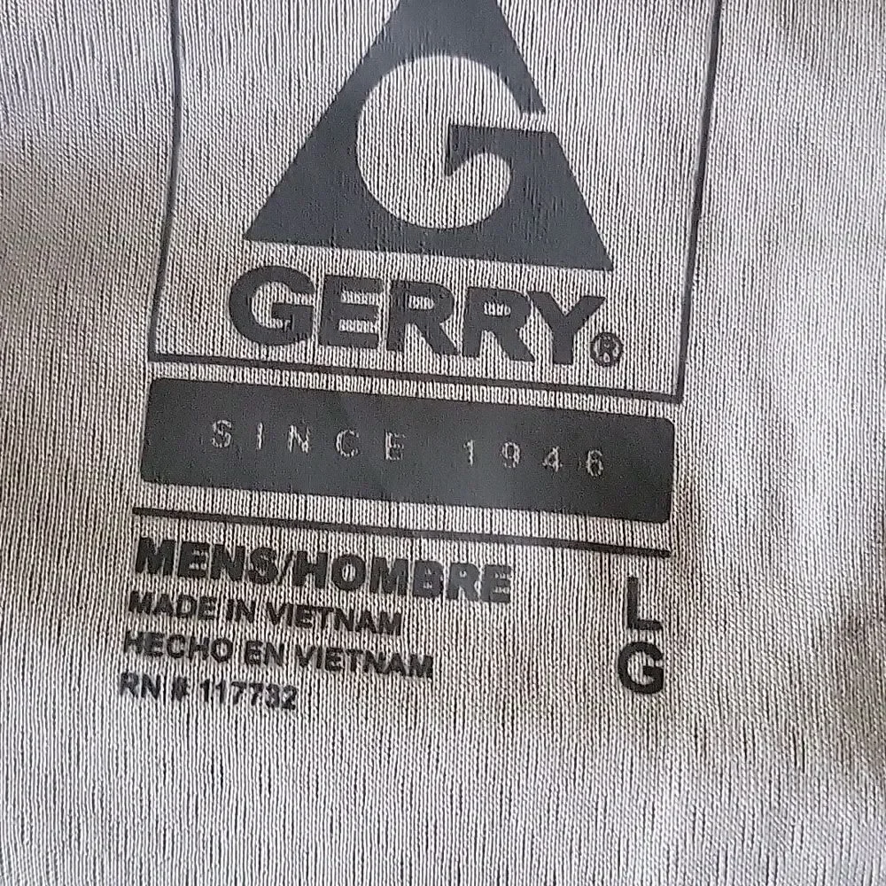 Gerry Cool Knit Tee,size L